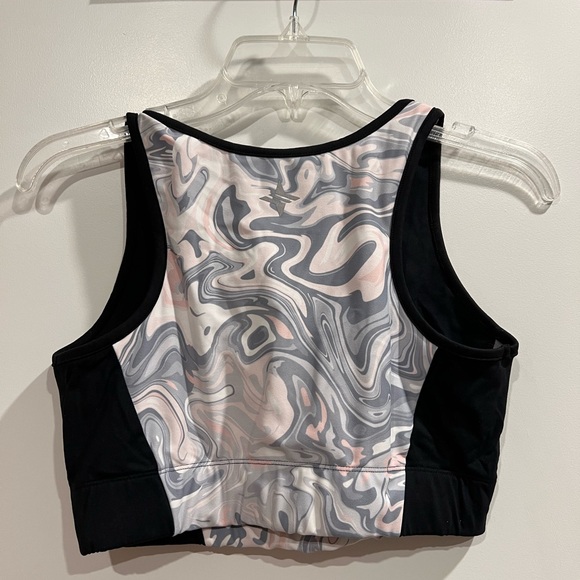 Tuckernuck Women's Marble Print Sleepwear Top - Black, Gray, Pink - Picture 2 of 2